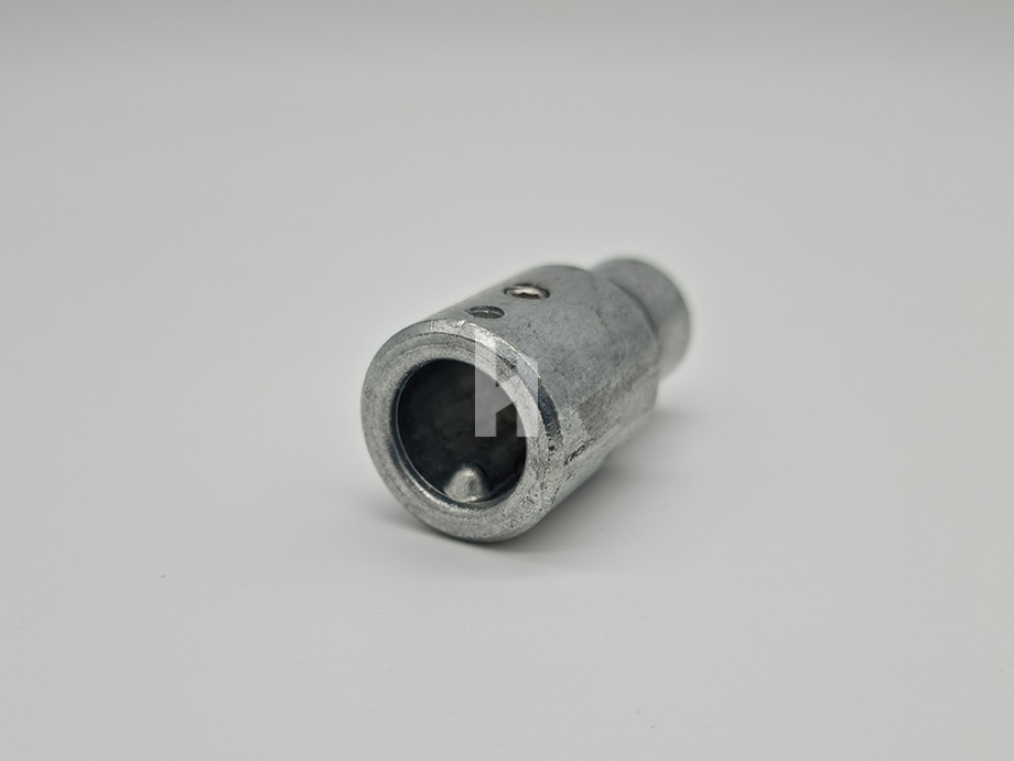 Motoradapter für Endmotor, 6mm 6-Kant auf Ø14 Nutrohr